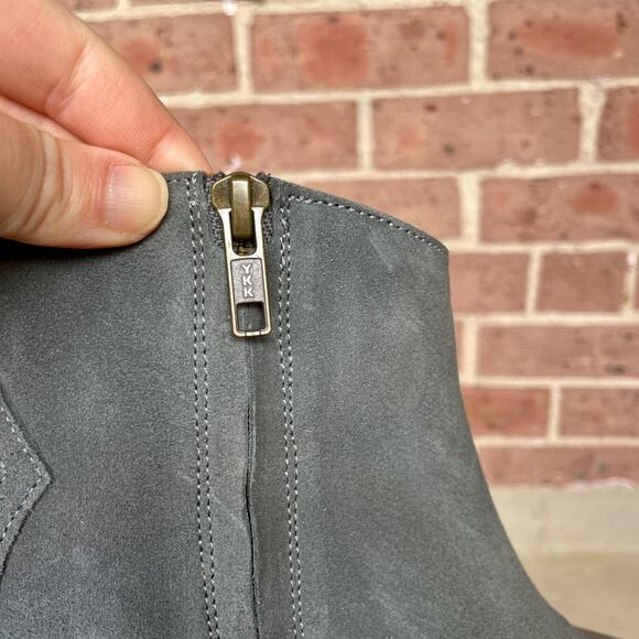 Isabel Marant Western Gray Suede Dacken Ankle Boots Booties Country Boho sz 36 - Picture 14 of 16